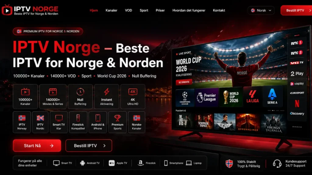 beste iptv norge​